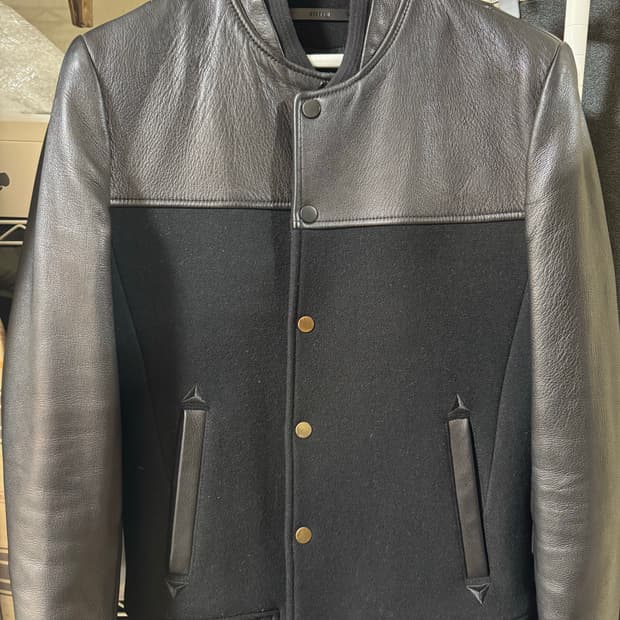 시스템옴므 리얼 염소가죽 자켓