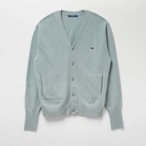 네이더스 울 가디건 민트색상 4사이즈