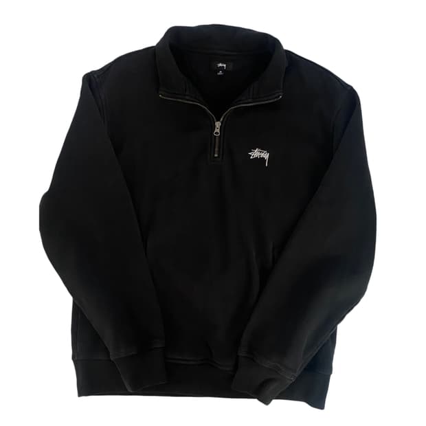 스투시 반집업 맨투맨