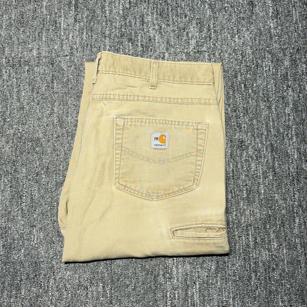 칼하트FR 베이지 카펜터팬츠 32