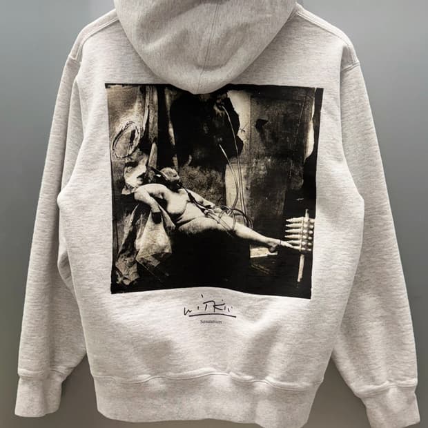 Supreme 슈프림 조웰 피터 위트킨 애쉬그레이 컬러 후드