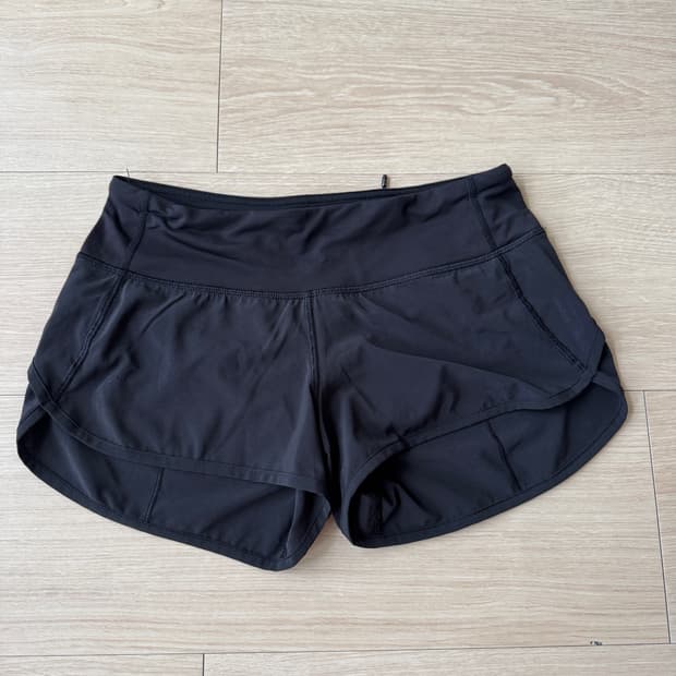 룰루레몬 러닝 쇼츠 2size 블랙