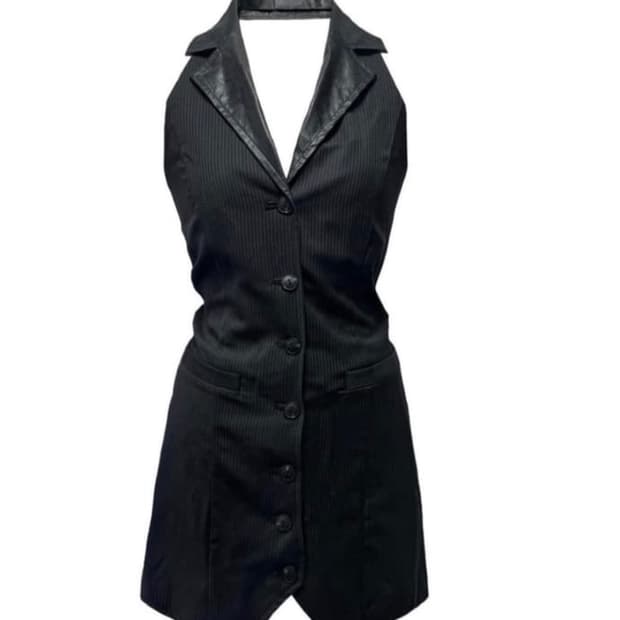 bnfrom 홀터넥 원피스