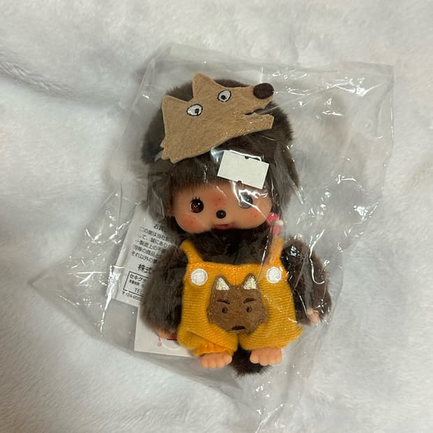 몬치치 베비치치 인형 빨간모자늑대  늑대 베비치치