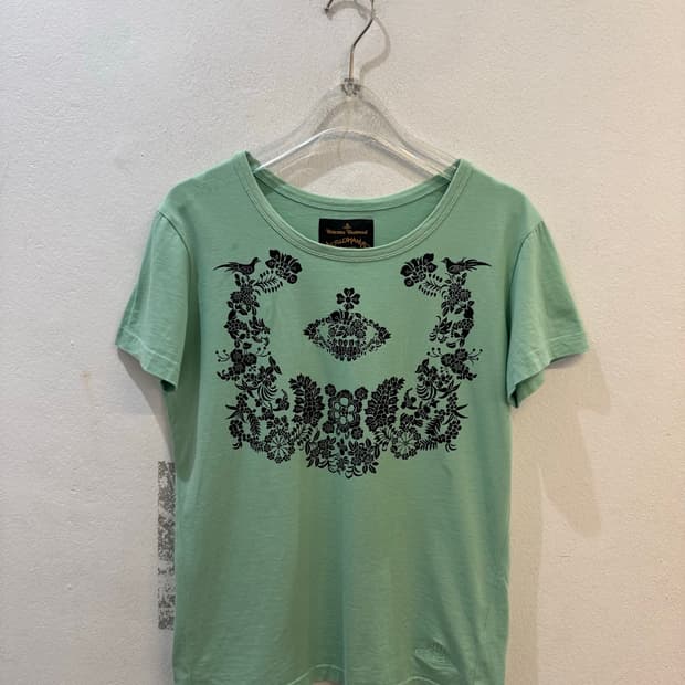 Vivian Westwood Anglo-Mania Mint T-shirt