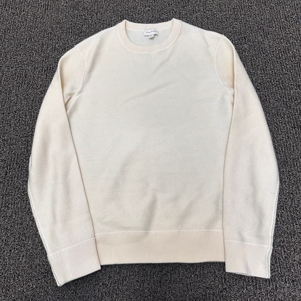 클럽모나코 울 니트 아이보리 긴팔 S