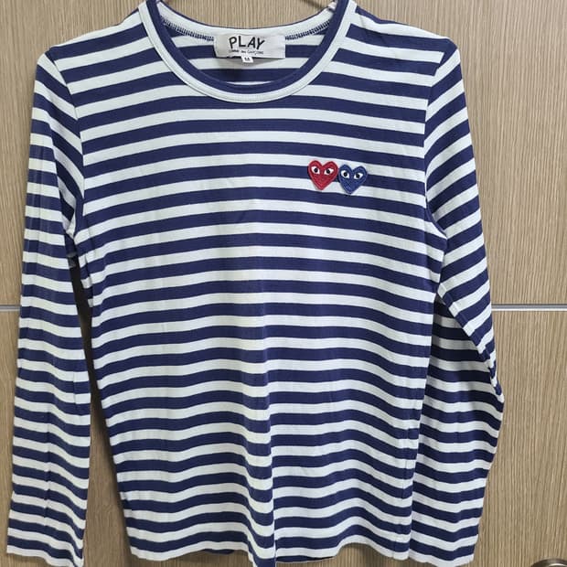 꼼데가르송 투하트 스트라이프 롱슬리브 