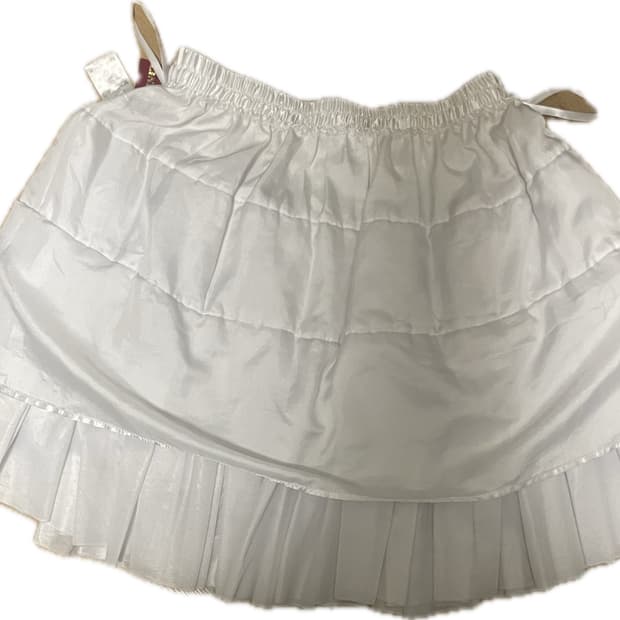 body line 바디라인 화이트 튜튜스커트 파니에