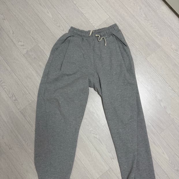 Knitted 커브드 스웨트 팬츠 XL