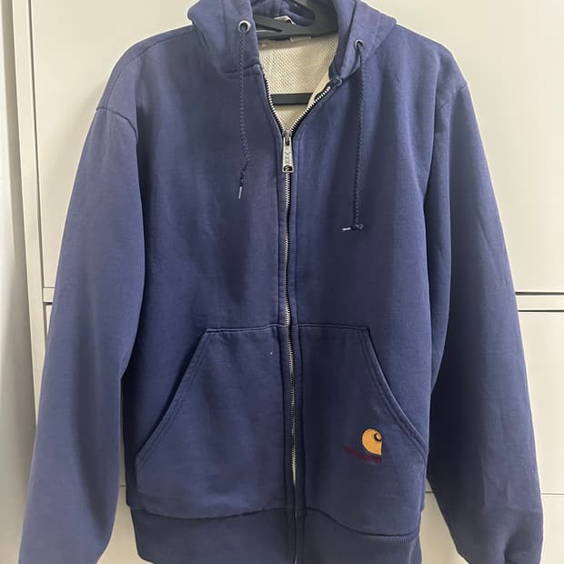 칼하트 후드집업 네이비