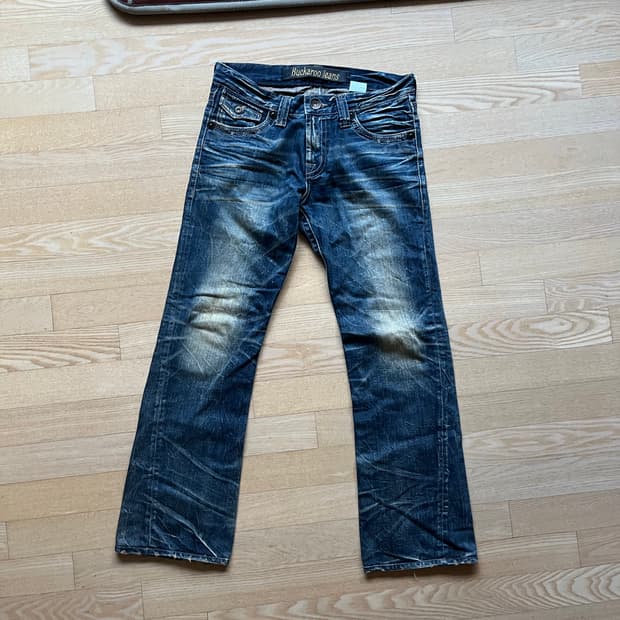 버커루 부츠컷 데님팬츠