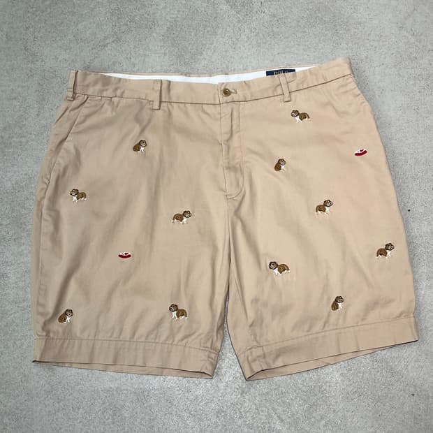 폴로 랄프로렌 도그자수 하프팬츠 s10781