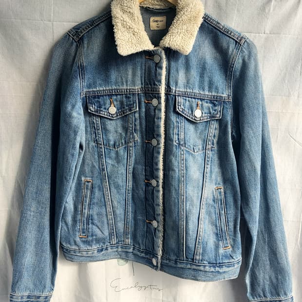 GAP 갭 │ 여성용 S 데님 자켓