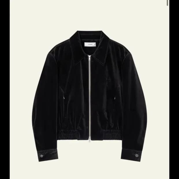 웨이비니스 벨벳 블루종 2사이즈