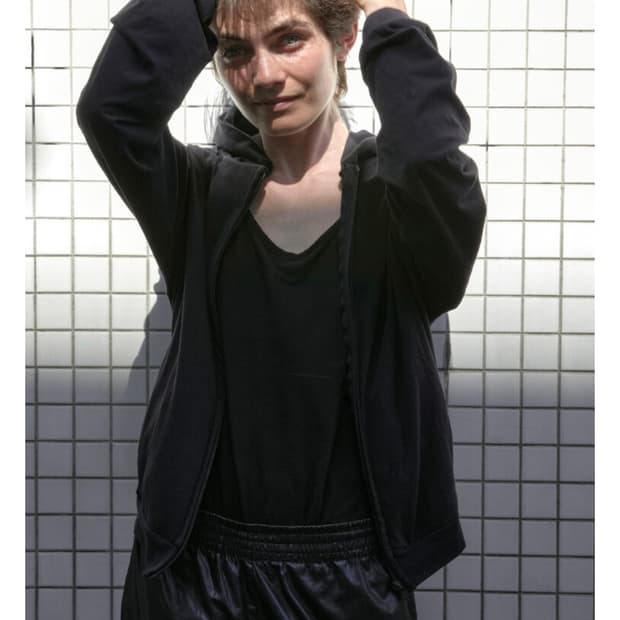 lounge hoodie zipup black