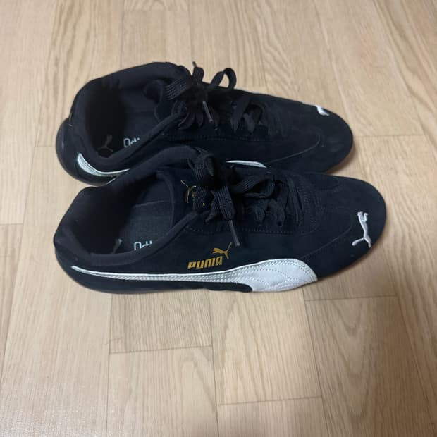 푸마 스피드캣 OG 블랙 화이트 265