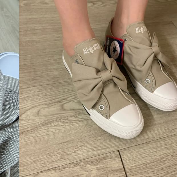 컨버스 올스타 리본 벨트 OX 베이지 250