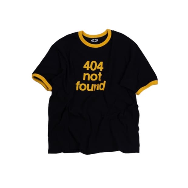 ERTR 404 Not Found Ringer T-Shirt