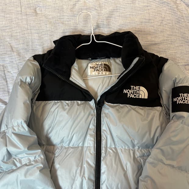 노스페이스 아이스블루 xs