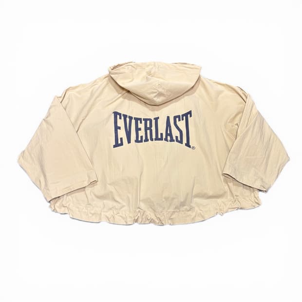 우먼FREE 자라 X 에베레스트 베이지 오버핏 바람막이 우븐자켓