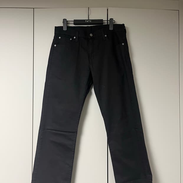 리바이스569 w29l30 블랙진