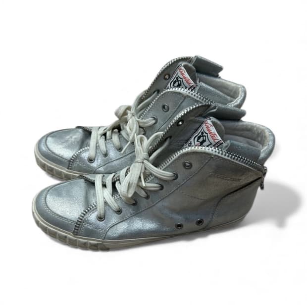 Ash 메탈릭 하이 스니커즈 38