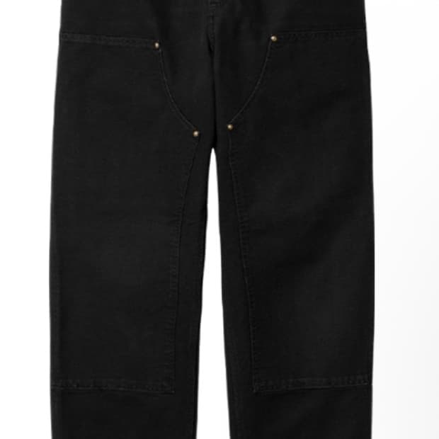 칼하트 디어본 캔버스 더블니 팬츠