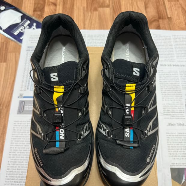 살로몬 XT6 고어텍스 블랙 /285