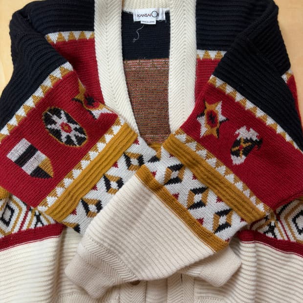 80s 간사이 야마모토 o2 가디건