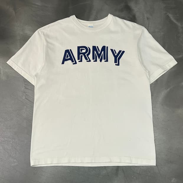  블루벅스 army 프린팅 반팔티 y16151