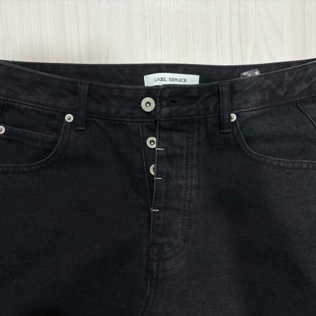 리젤서비스 멀티 스티치 데님 팬츠