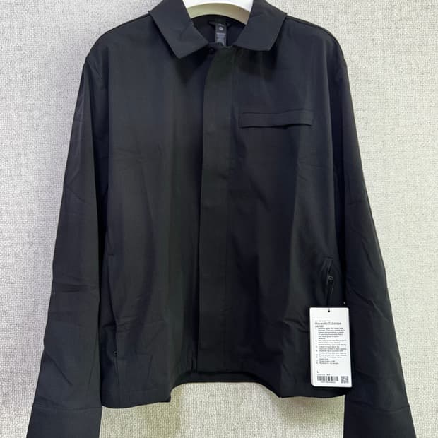 룰루레몬 우븐에어 개러지 자켓 L (새제품)