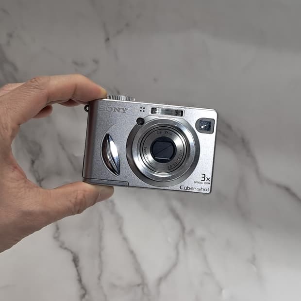 소니 사이버샷 dsc-w5  빈티지 디카