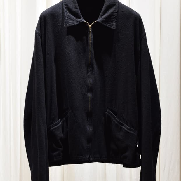 코모리 25ss Silk Nep Zip Jacket