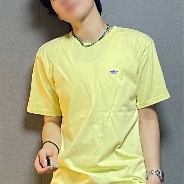 아디다스 오리지널 미니 트레포일 반팔