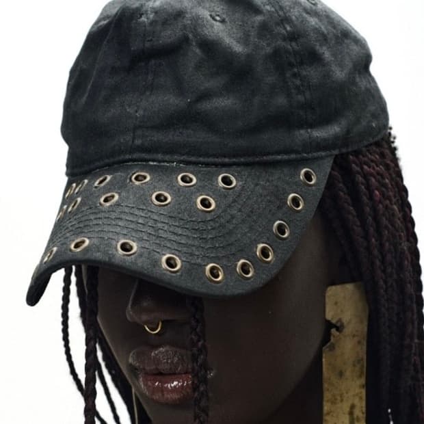 [P.L.N. : 피엘엔] OILSKIN EYELET CAP BLACK