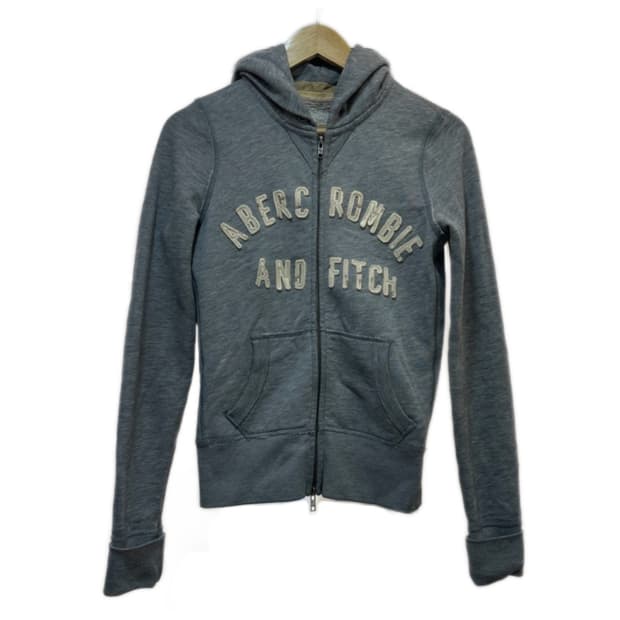 🩶아베크롬비 딱붙핏 그레이 후드집업🩶