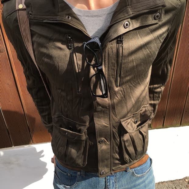 In The Attic highneck zip-up