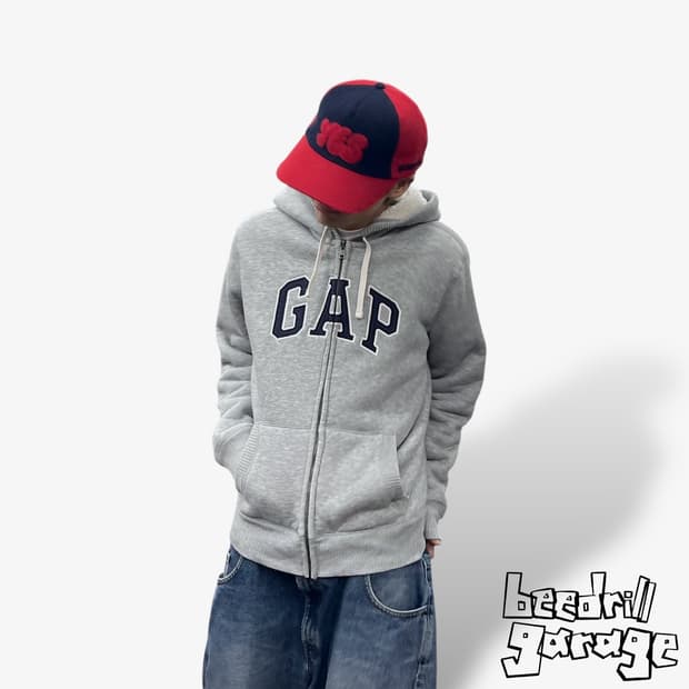 갭 보아털 후드집업