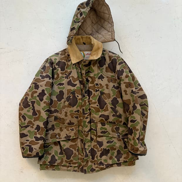 70‘s Woods Arctic Duck camo Down Parka.
