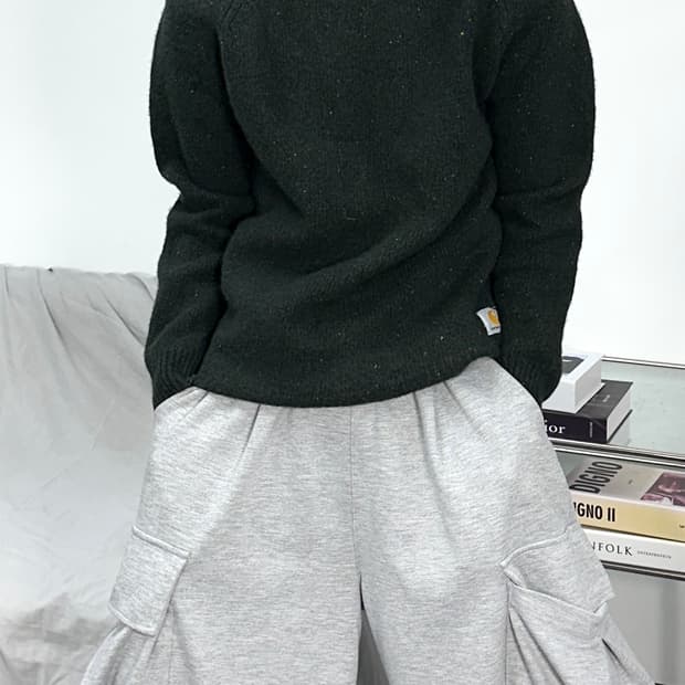 칼하트 WIP 앙글리스틱 스웨트 니트 XL