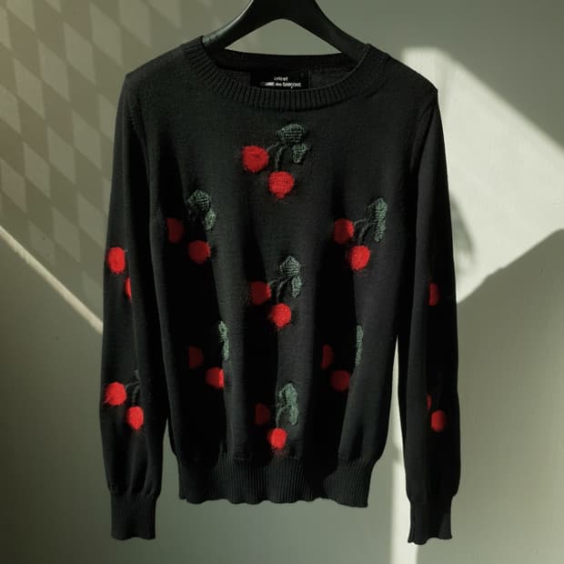 Comme Des Garcons mohair knit