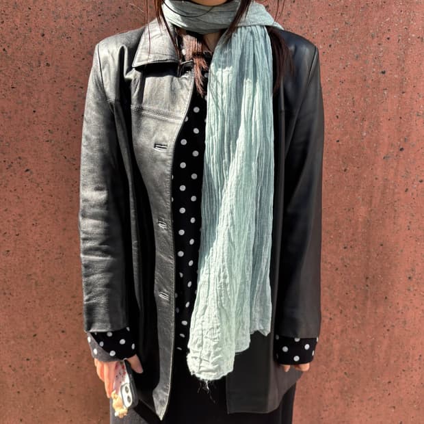 vtg italy lambskin jacket