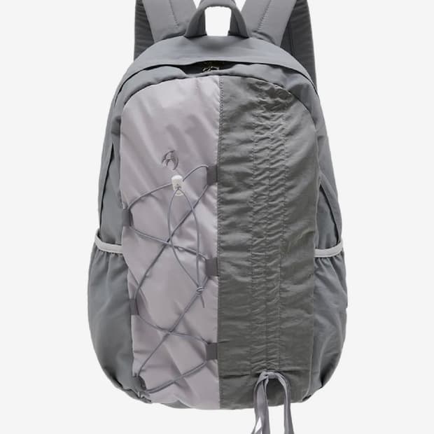 와이케이 하프 스트링 나일론 백팩 그레이