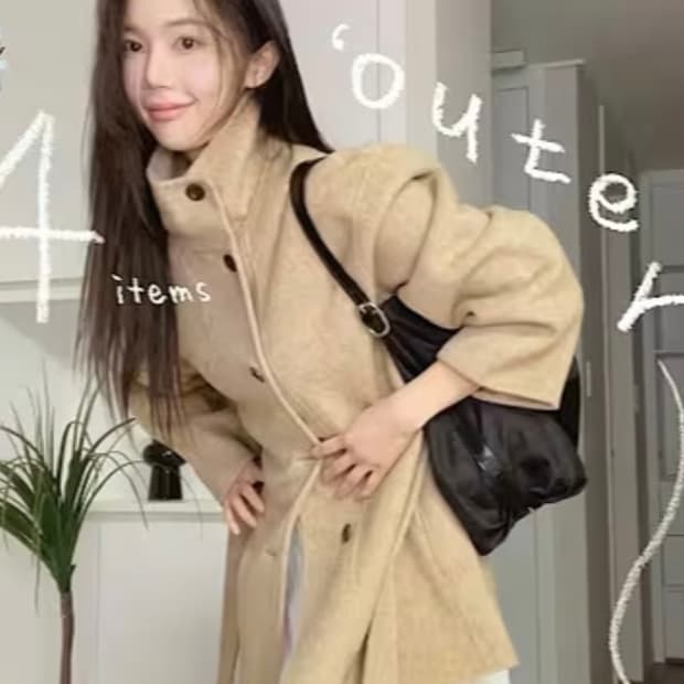 (새상품)엘리오티 handmade wool half robe coat