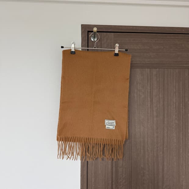 시엔느 캐시미어 머플러 베이지