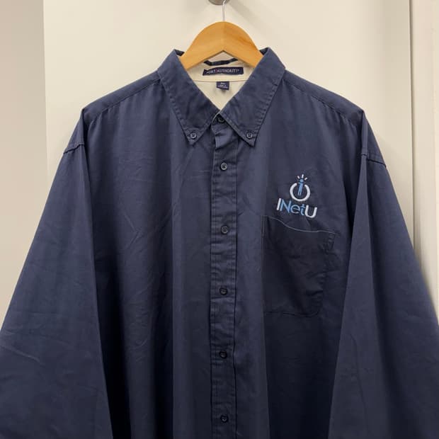 Port Authority USA 빈티지 워크 셔츠 (2XL)