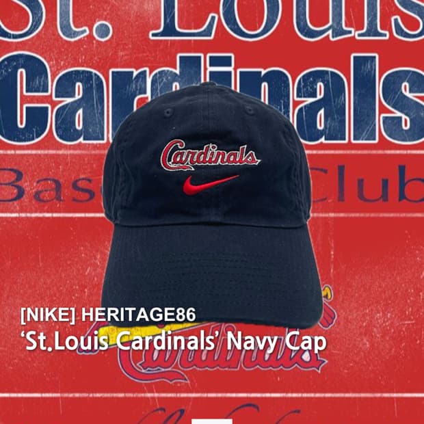 나이키 워드마크 스우시 NIKE MLB 세인트루이스 카디널스 헤리티지86