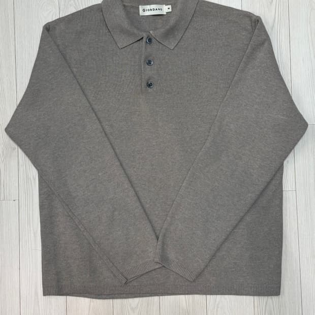 지오다노 카라 니트