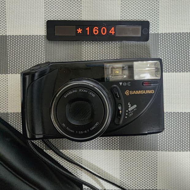 삼성 AF 줌 700 데이터백 필름카메라 파우치포함